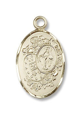 Gold Filled Miraculous Pendant