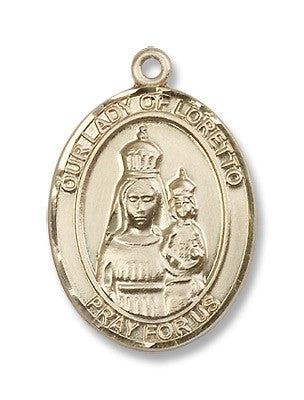 Gold Filled O/L of Loretto Pendant