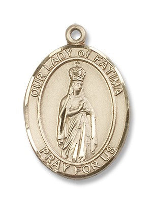 Gold Filled O/L of Fatima Pendant