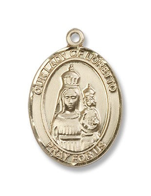 Gold Filled O/L of Loretto Pendant