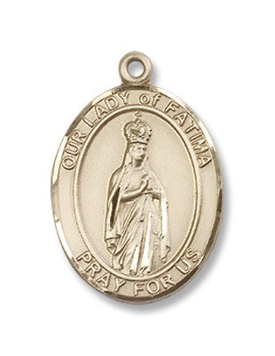 Gold Filled O/L of Fatima Pendant