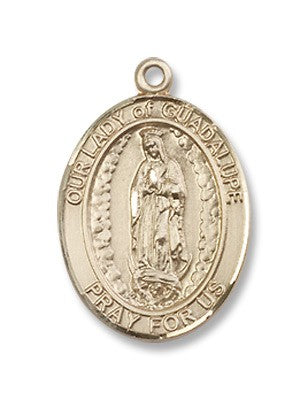 Gold Filled O/L of Guadalupe Pendant