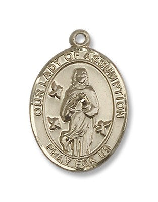 Gold Filled O/L Of Assumption Pendant