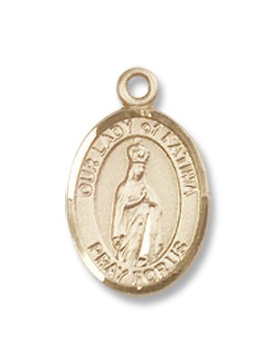 Gold Filled O/L of Fatima Pendant