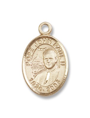 Gold Filled Pope John Paul II Pendant