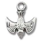 Sterling Silver Tiny Holy Spirit w/16" Chain - Boxed