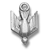 Sterling Silver Tiny Descending Dove w/18" Chain - Boxed