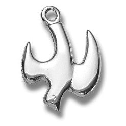 Sterling Silver Medium Descending Dove w/18" Chain - Boxed