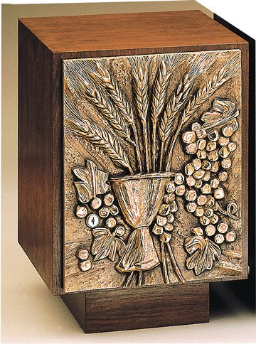 Tabernacle - Grapes and Wheat Bronze Walnut Combination