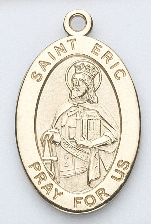 St. Eric 14K Oval w/14K Jump Ring - Boxed