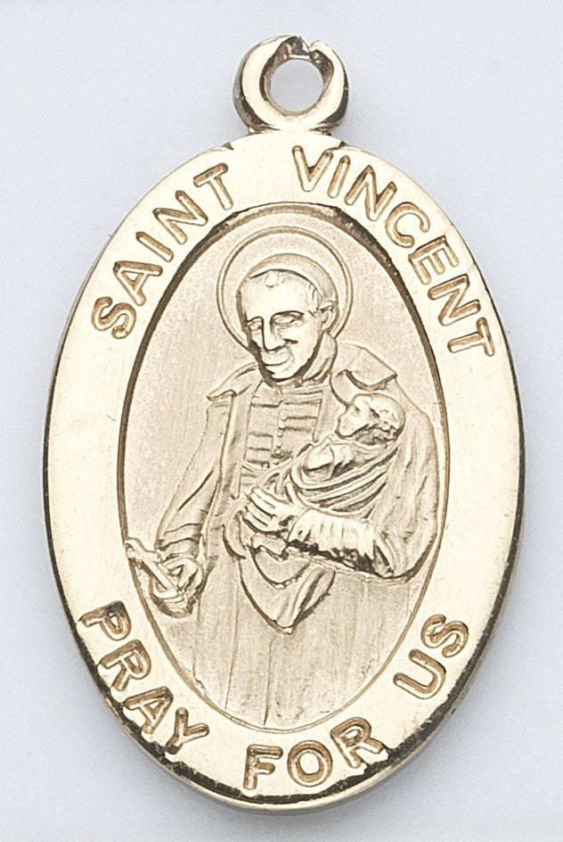 St. Vincent 14K Oval w/14K Jump Ring - Boxed