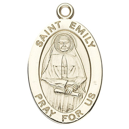 St. Emily 14K Oval w/14K Jump Ring - Boxed