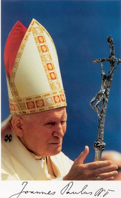 Pope John Paul II - PolyArt