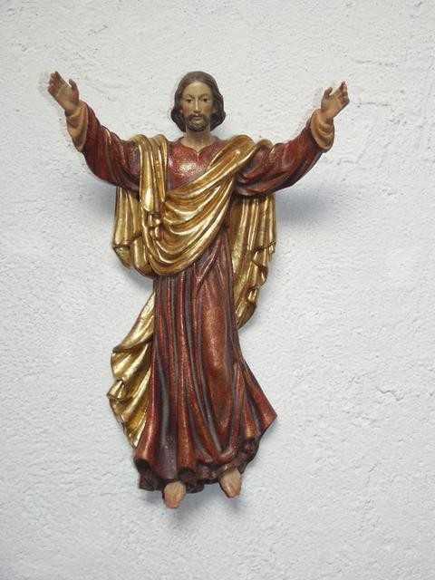 Risen Christ - Woodcarved 3/4 Relief