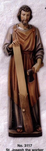 St. Joseph - Woodcarved