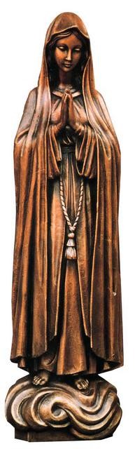 Our Lady of Fatima - Cast Bronze