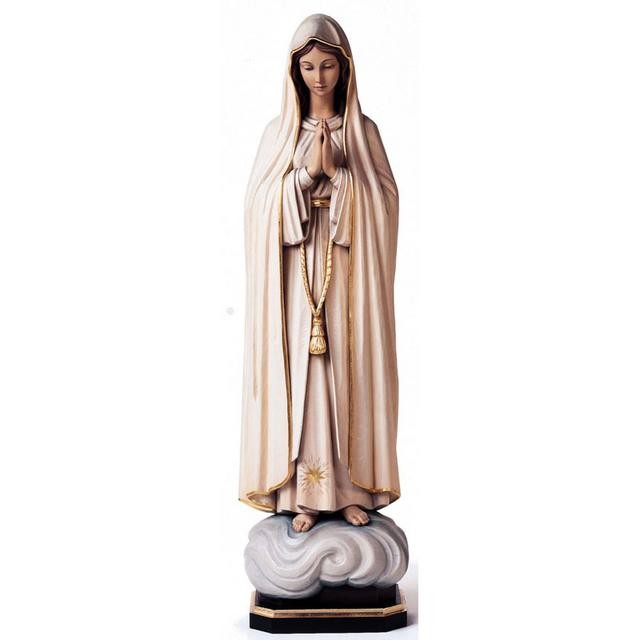 Our Lady of Fatima - Woodcarved