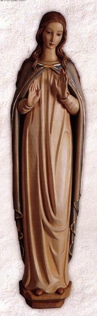 Our Lady Immaculate - Woodcarved