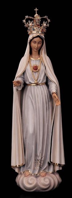 Our Lady of Fatima - Woodcarved