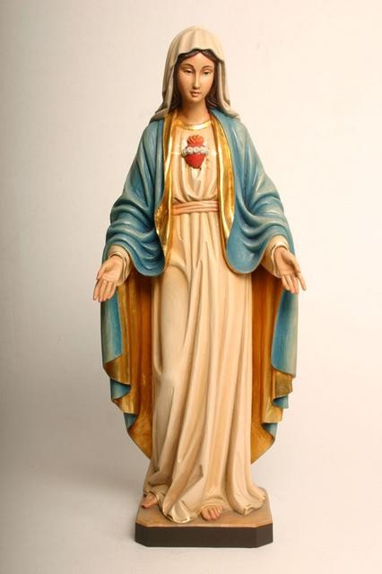 Sacred Heart of Mary - PolyArt