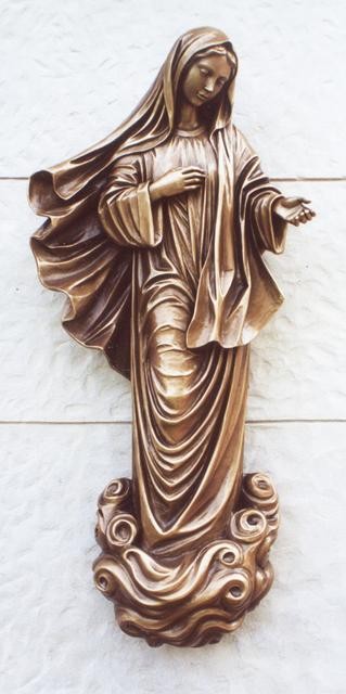 Our Lady of Medjugorie - Cast Bronze