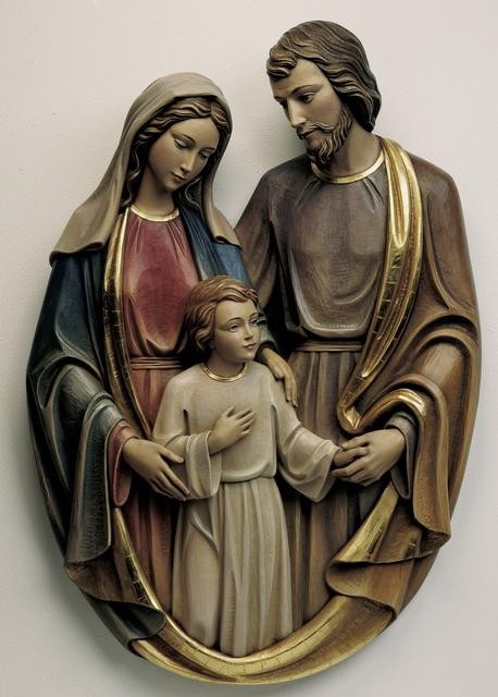 Holy Family Bust - PolyArt