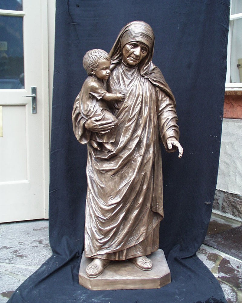 Mother Teresa - Cast Bronze