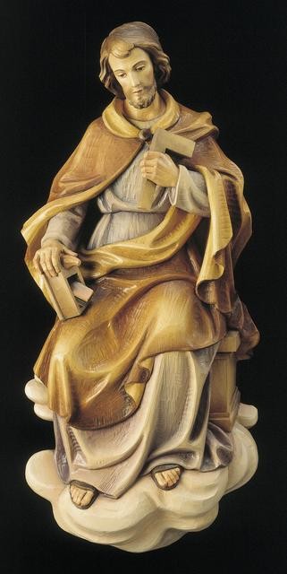 St. Joseph - Woodcarved 3/4 Relief