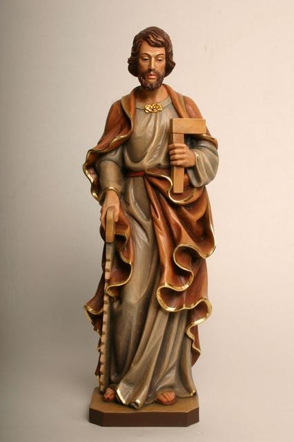 St. Joseph the Worker - Woodcarved