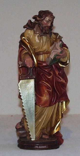 St. Simon - Woodcarved