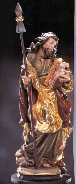 St. Thomas - Woodcarved