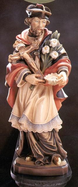 St. Francis Xavier - Woodcarved