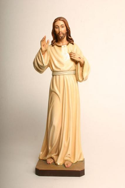 Jesus Blessing - Woodcarved