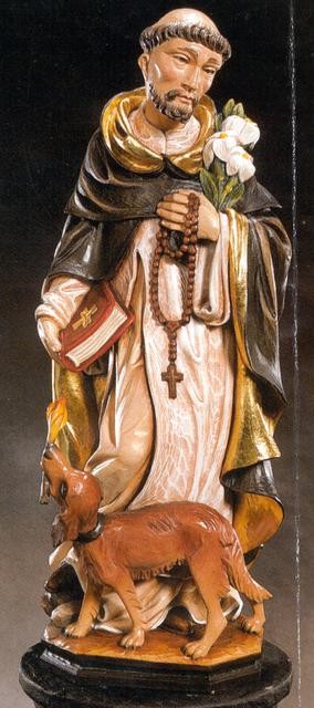 St. Dominic - Woodcarved