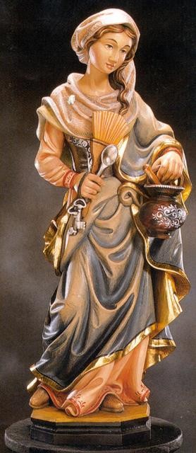 St. Martha - Woodcarved