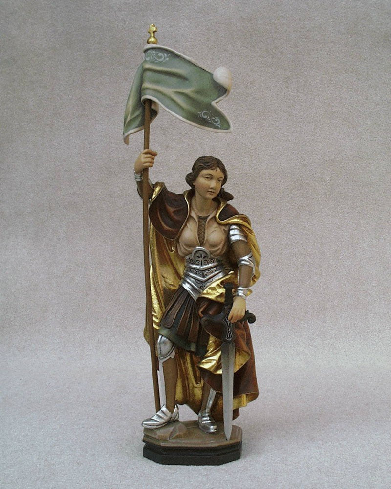 St. Joan d'Arc - Woodcarved