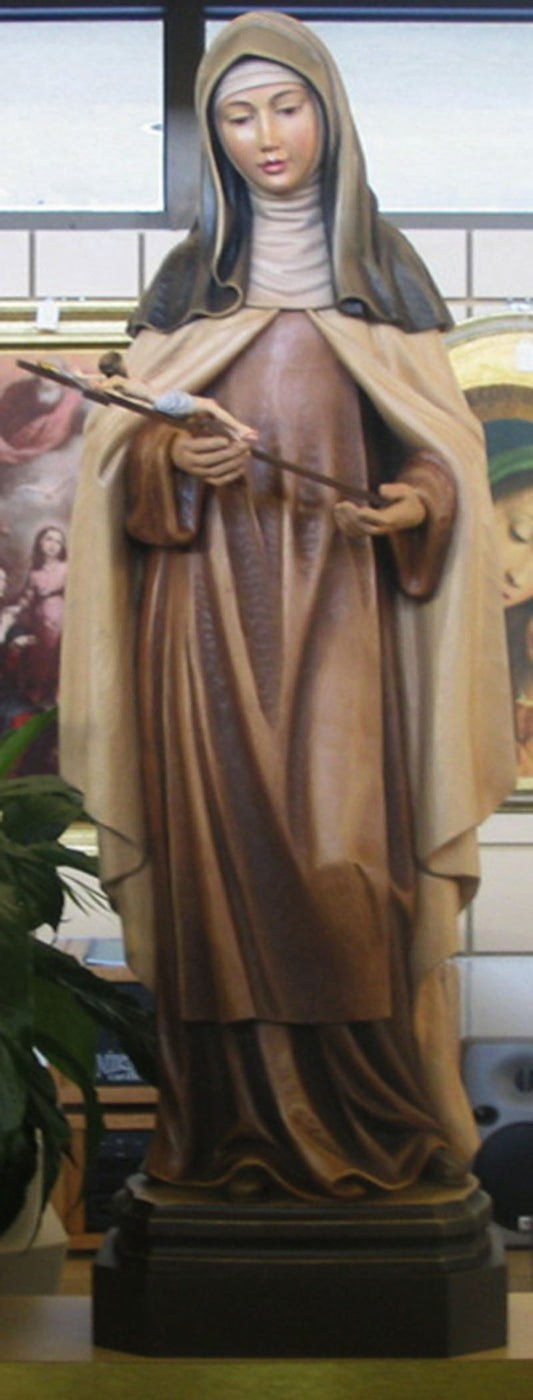 St. Teresa of Avila - Woodcarved