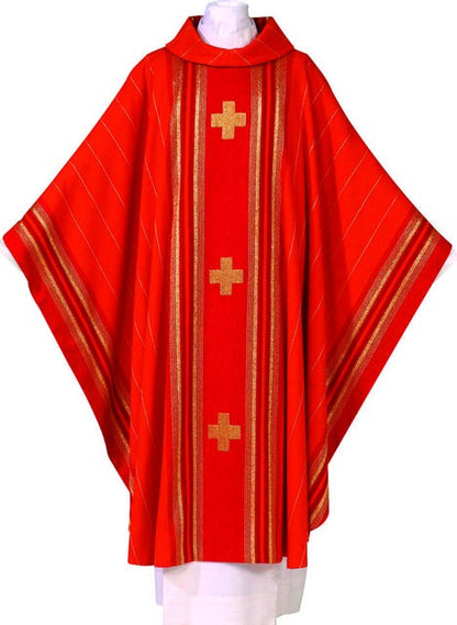 Chasuble-Macarius, cowl