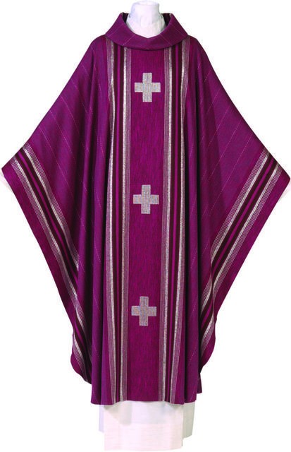 Chasuble-Macarius, cowl