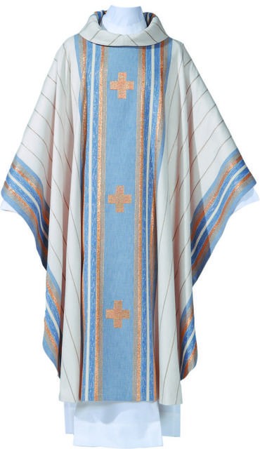 Chasuble-Macarius, cowl