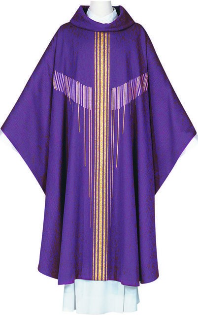 Chasuble-Pascal, cowl