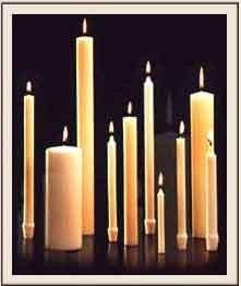 Altar Candles - Long Burning 51% Beeswax