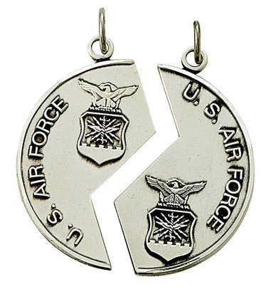 Air Force Mizpah Sterling Silver Medal