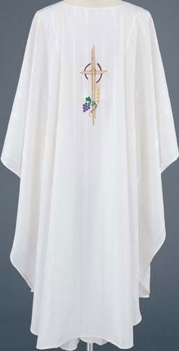 Mulitcolor Embroidered Vestment