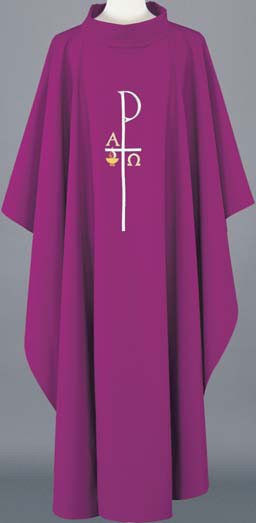 Embroidered Cross Vestment