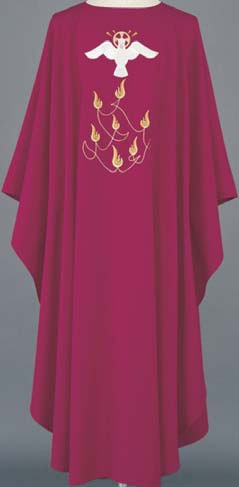 Multi Swiss Embroidered Vestment