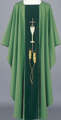 Velvet Embroidered Vestment