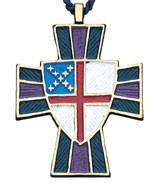 Episcopal Shield Pendant