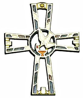 Lamp of the Spirit Wall Cross