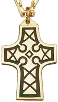 Celtic Gold Plated Cross